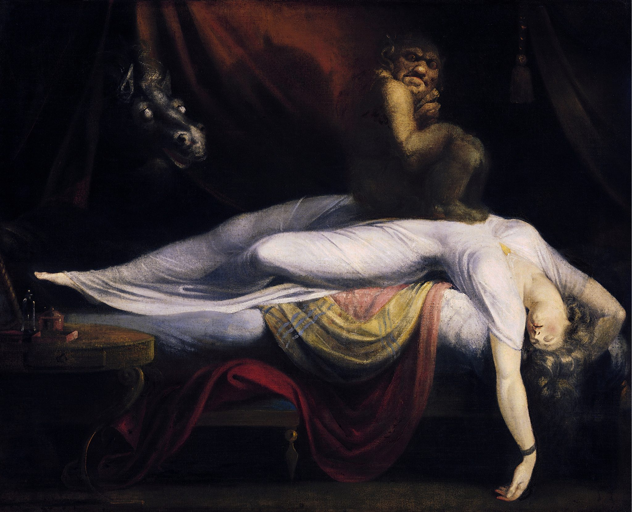 Henry Fuseli, “Le Cauchemar”, 1781, Institut des Arts de Détroit